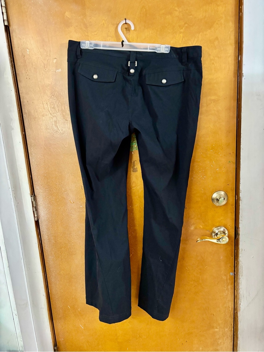 Athleta black outdoor sports pants. Size 16 - Picture 2 of 6